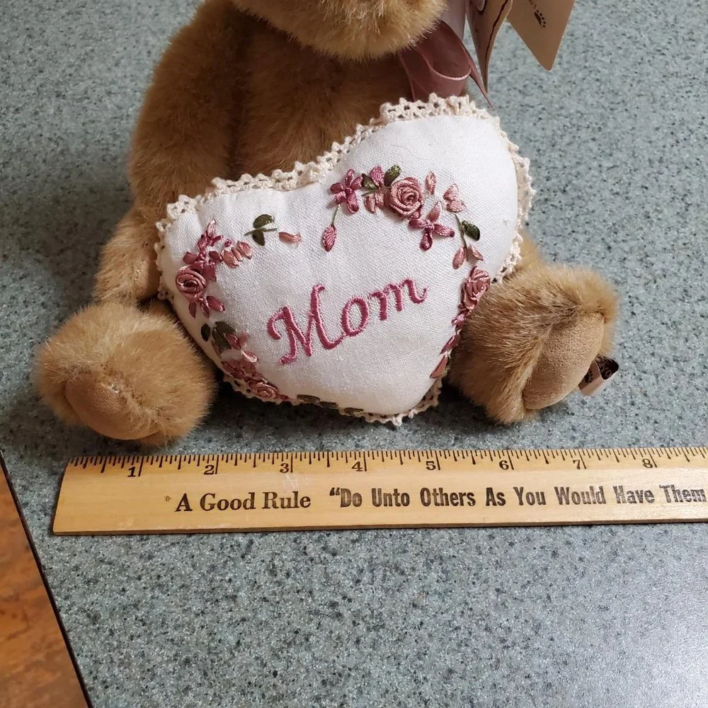 Mother's Day - Boyd's Bear Mom Heart Pillow - Picture 7 of 7